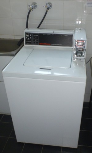 Speed queen coin operated washing deals machine